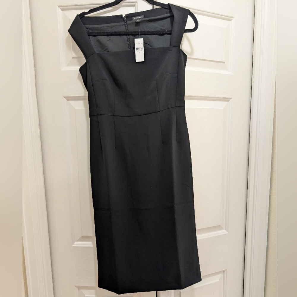 Ann Taylor Sheath Black Dress NWT